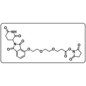 Thalidomide-O-PEG2-NHS ester