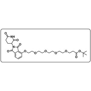 Thalidomide-O-PEG4-t-butyl ester