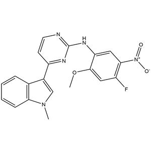 N-(4-fluoro-2-Methoxy-5-nitrophenyl)-4-(1-Methylindol-3-yl)pyriMidin-2-aMine