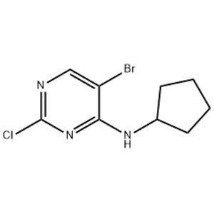 5-broMo-2-chloro-N-cyclopentylpyriMidin-4-aMine