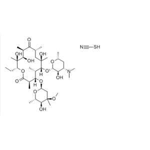 Erythromycin thiocyanate