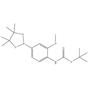 4-(TERT-BUTOXYCARBONYLAMINO)-3-METHOXYPHENYLBORONIC ACID, PINACOL ESTER