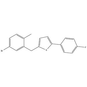 2-(5-BroMo-2-Methylbenzyl)-5-(4-fluorophenyl)thiophene