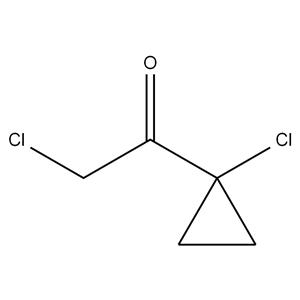 	2-chloro-1-(1-chlorocyclopropyl)ethanone