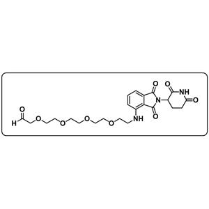 Pomalidomide-NH-PEG4-CH2CHO