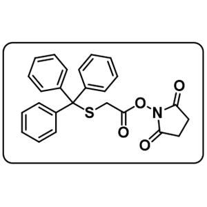 2,5-Dioxo-1-pyrrolidinyl 2-[(triphenylmethyl)thio]acetate