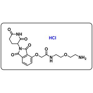 Thalidomide-O-amido-PEG1-NH2 hydrochloride