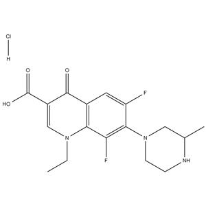 Lomefloxacin hydrochloride