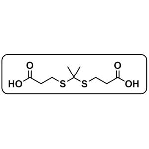 3,3′-[(1-Methylethylidene)bis(thio)]bis[propanoic acid]；