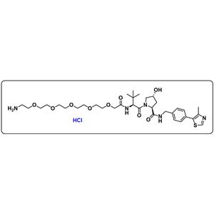 (S,R,S)-AHPC-PEG5-NH2 hydrochloride