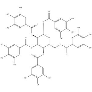 	1,2,3,4,6-PENTA-O-GALLOYL-BETA-D-GLUCOPYRANOSE