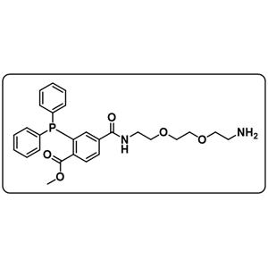 Methyl 4-((2-(2-(2-aminoethoxy)ethoxy)ethyl)carbamoyl)-2-(diphenylphosphanyl)benzoate