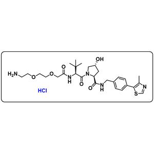 (S,R,S)-AHPC-PEG2-NH2 hydrochloride