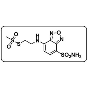 ABD-MTS [N-[4-(Aminosulfonyl)-2,1,3-benzoxadiazol-7-yl]-2-aminoethyl methanethiosulfonate]