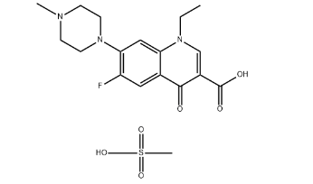 Pefloxacin mesylate