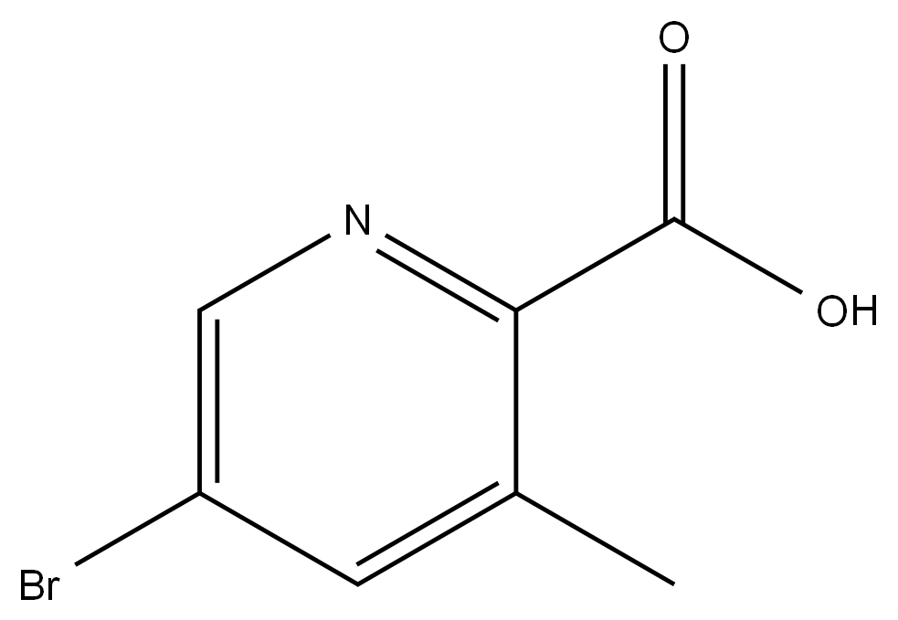 5-BROMO-2-CARBOXY-3-METHYLPYRIDINE