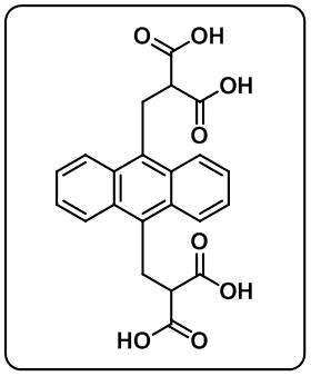 9,10-Anthracenediyl-bis(methylene)dimalonic acid