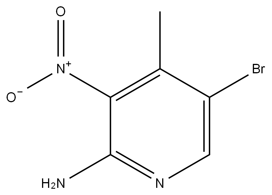 2-Amino-5-bromo-4-methyl-3-nitropyridine