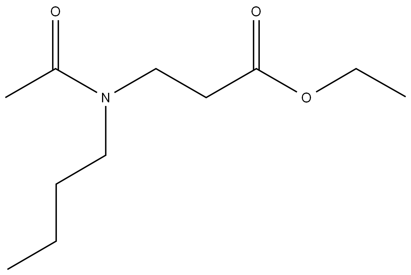 	Ethyl butylacetylaminopropionate