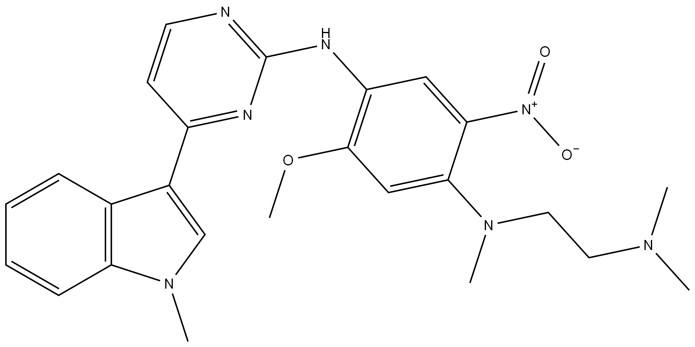 1,4-BenzenediaMine, N1-[2-(diMethylaMino)ethyl]-5-Methoxy-N1-Methyl-N4-[4-(1-Methyl-1H-indol-3-yl)-2-pyriMidinyl]-2-nitro-