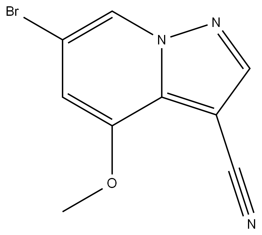 	6-bromo-4-methoxypyrazolo[1,5-a]pyridine-3-carbonitrile