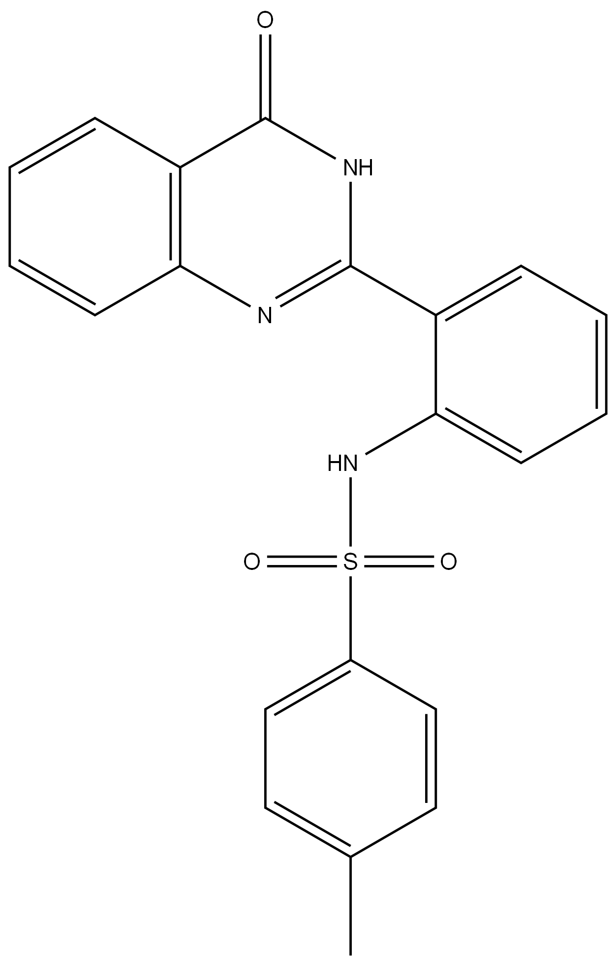 N-[2-[(1,4-Dihydro-4-oxoquinazolin)-2-yl]phenyl]-4-methylbenzenesulfonamide