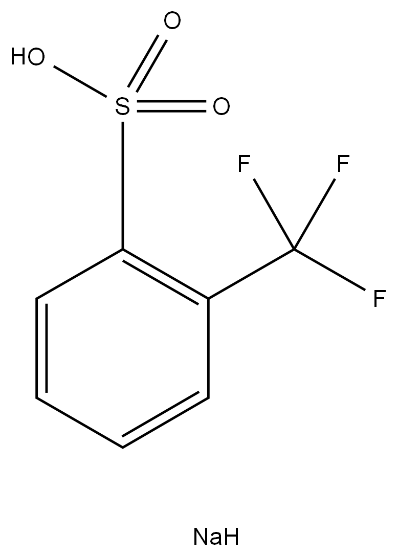 Benzenesulfonic acid, 2-(trifluoromethyl)-, sodium salt (1:1)