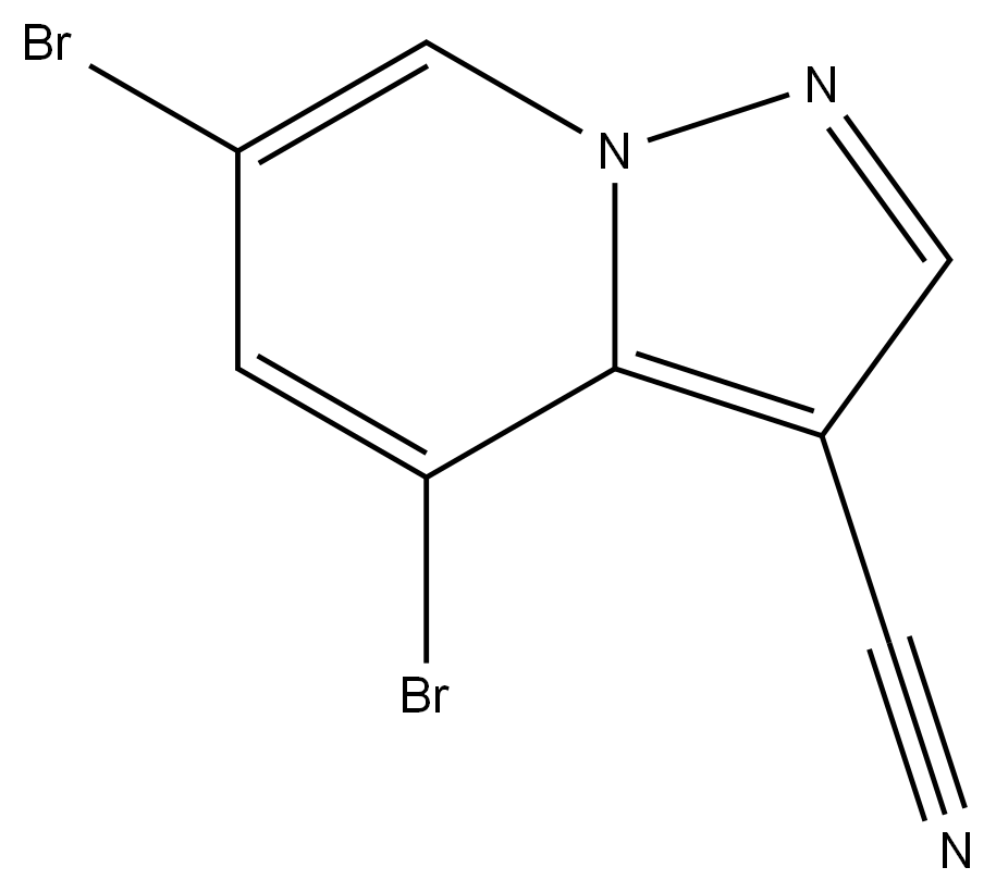 4,6-Dibromo-pyrazolo[1,5-a]pyridine-3-carbonitrile