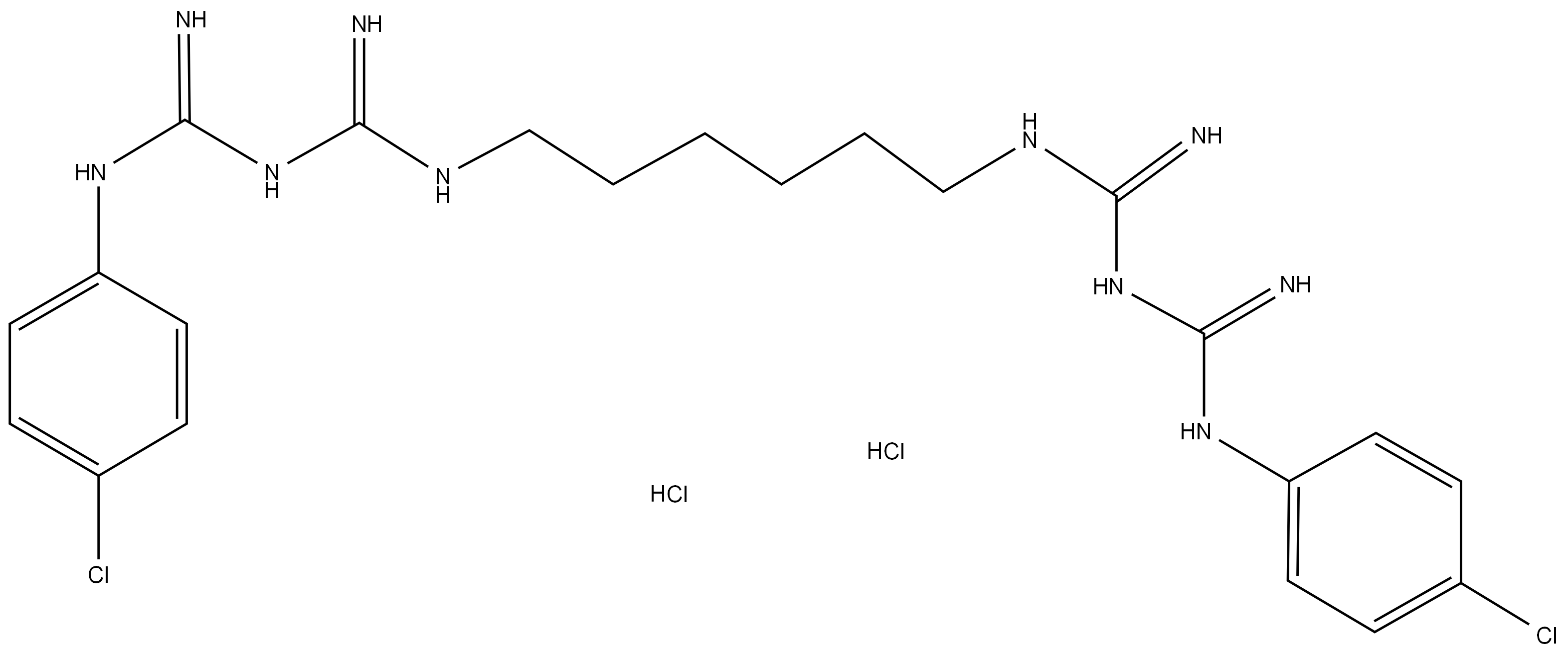 Chlorhexidine hydrochloride