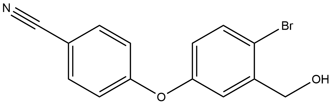 	4-(4-broMo-3-(hydroxyMethyl)phenoxy)benzonitrile