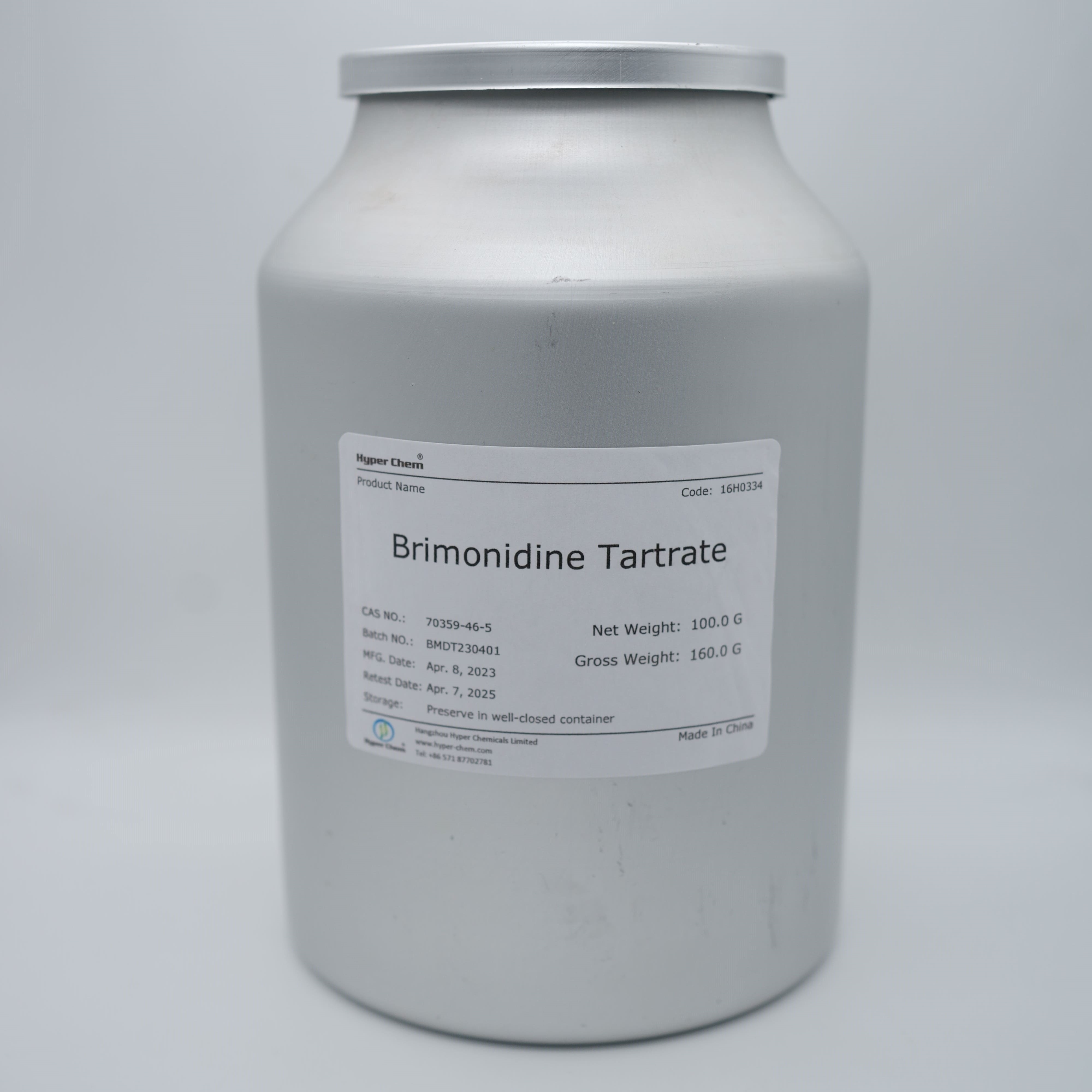 Brimonidine Tartrate