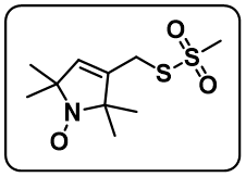 MTSL [(1-Oxyl-2,2,5,5-tetramethyl-3-pyrrolin-3-yl)methyl methanethiosulfonate]