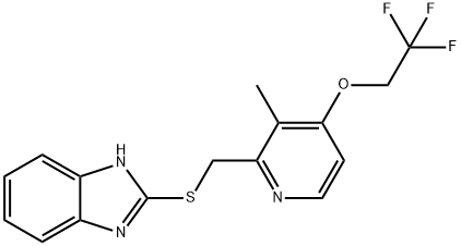 2-[3-Methyl-4-(2,2,2-trifluoroethoxy)-2-pyridinyl]methylthio-1H-benzimidazole