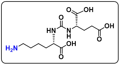 (S)-2-(3-((S)-5-amino-1-carboxypentyl)ureido)pentanedioic acid