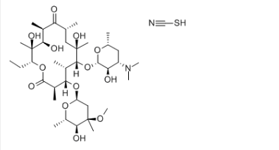 Erythromycin thiocyanate