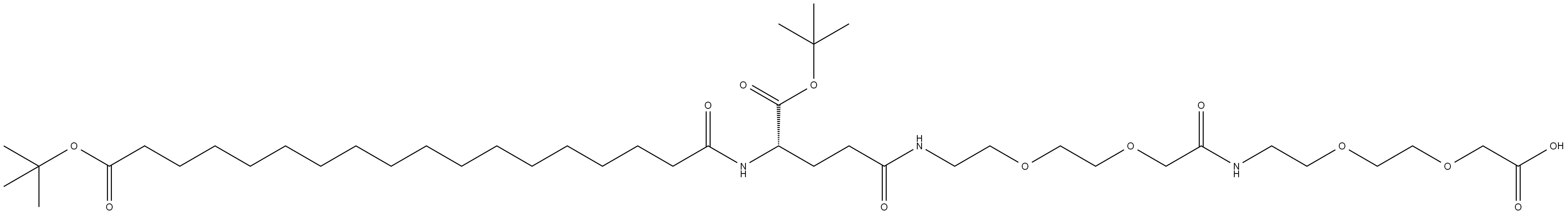 tBuO-Ste-Glu(AEEA-AEEA-OH)-OtBu