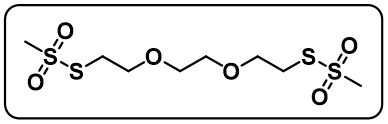 MTS-8-PEG2-MTS [3,6-Dioxaoctane-1,8-diyl bismethanethiosulfonate]