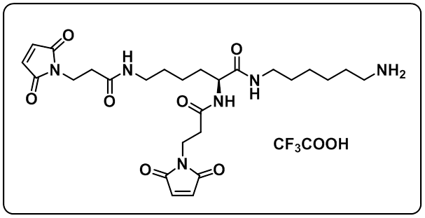 Bis-maleimides-amine TFA salt