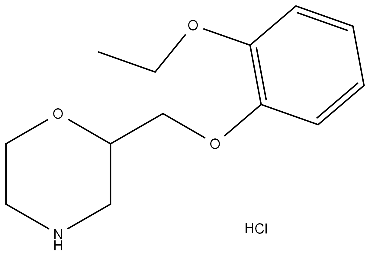 2-[(2-ethoxyphenoxy)methyl]morpholine hydrochloride