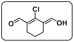 2-Chloro-3-(hydroxymethylene)cyclohex-1-enecarbaldehyde