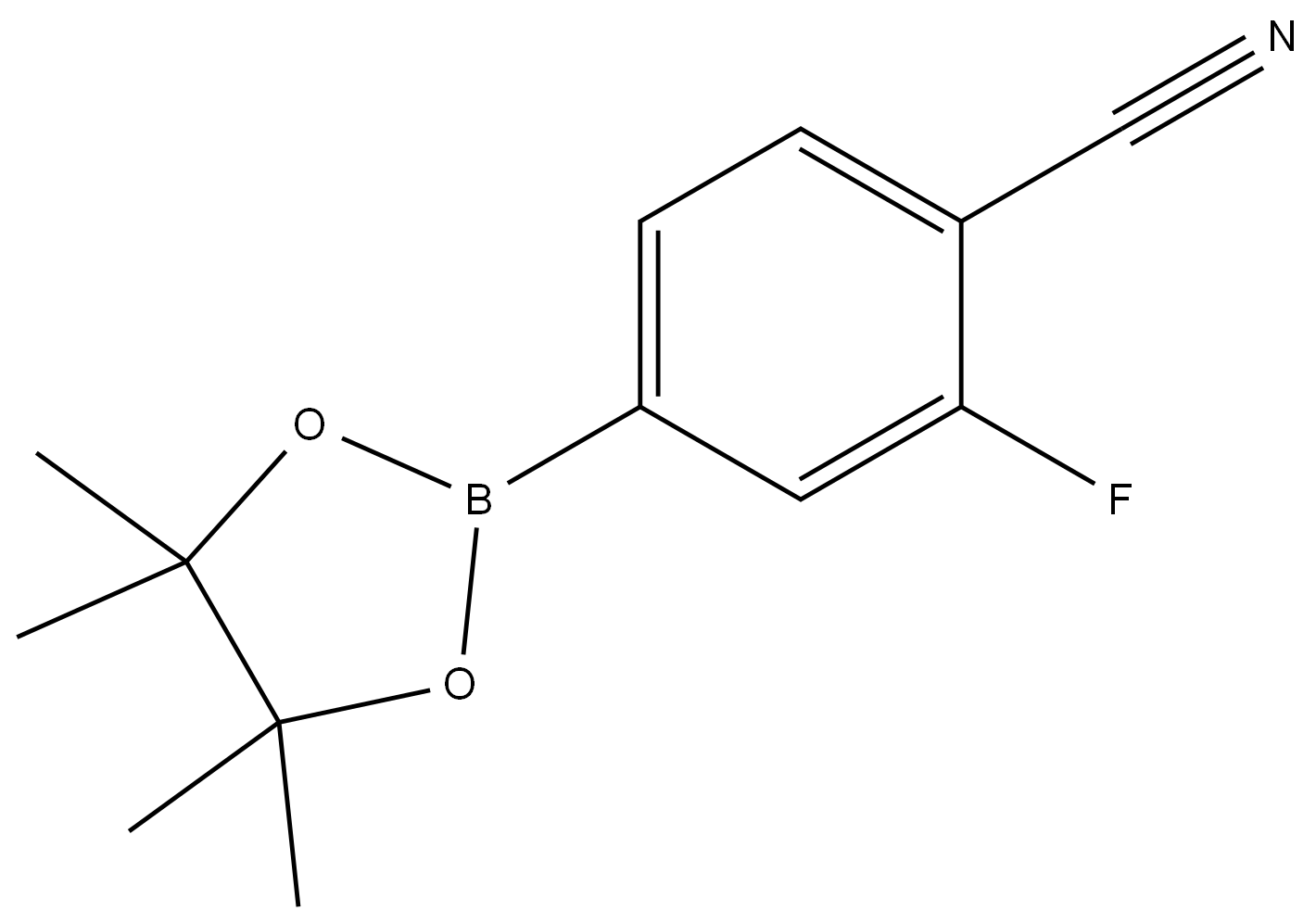 2-Fluoro-4-(4,4,5,5-tetraMethyl-1,3,2-dioxaborolan-2-yl)benzonitrile