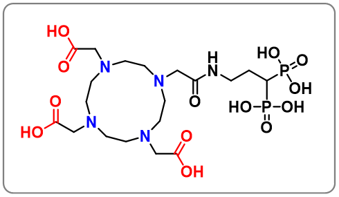 10-[2-[(3,3-Diphosphonopropyl)amino]-2-oxoethyl]-1,4,7,10-tetraazacyclododecane-1,4,7-triacetic acid