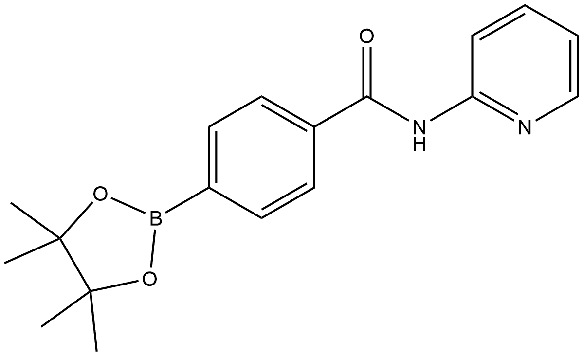 	N-Pyridin-2-yl-4-(4,4,5,5-tetramethyl-[1,3,2]dioxaborolan-2-yl)-benzamide