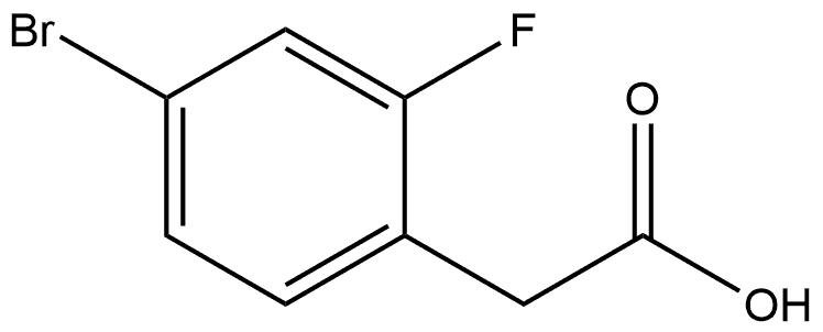 	4-Bromo-2-fluorophenylacetic acid