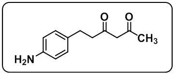 6-(4-aminophenyl)hexane-2,4-dione
