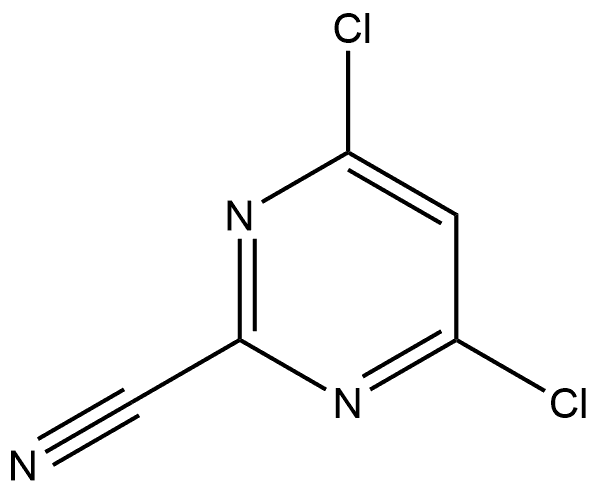 	4,6-dichloropyriMidine-2-carbonitrile