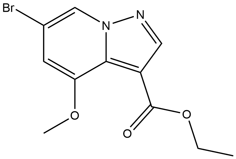 Ethyl 6-BroMo-4-Methoxypyrazolo[1,5-A]pyridine-3-carboxylate