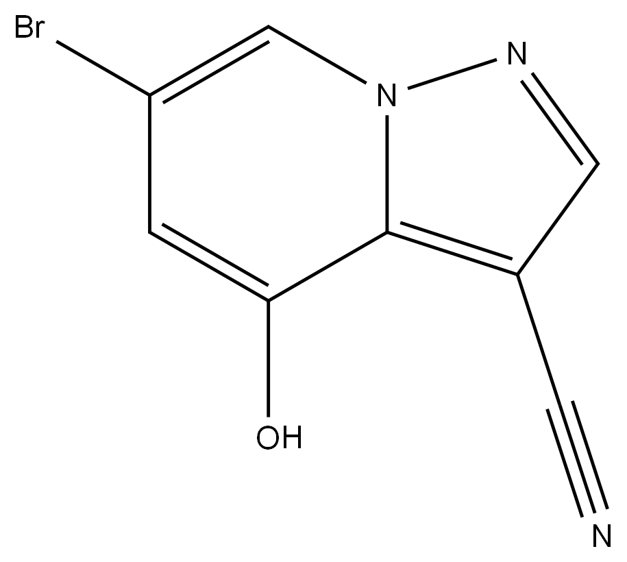 	6-Bromo-4-hydroxy-pyrazolo[1,5-a]pyridine-3-carbonitrile