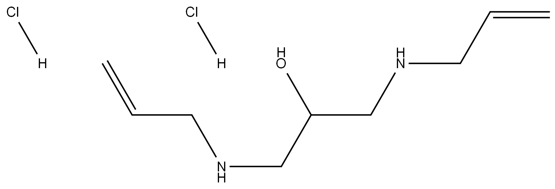 	1,3-bis(allylamino)propan-2-ol dihydrochloride