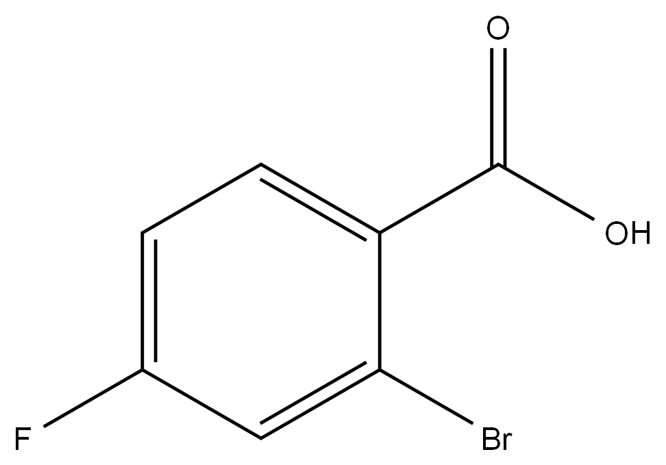 2-Bromo-4-fluorobenzoic acid